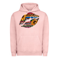 Pigment Salmon Aztec Sunflower Lips Urban Hoodie - Bettercallsaul