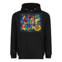 Black autism awareness Heavyweight Hoodie - MaliasSmallBusiness