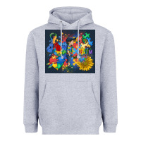 Heather Grey autism awareness Heavyweight Hoodie - MaliasSmallBusiness