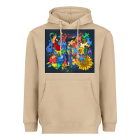 Mushroom autism awareness Heavyweight Hoodie - MaliasSmallBusiness