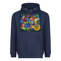 Navy autism awareness Heavyweight Hoodie - MaliasSmallBusiness