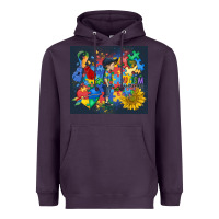 Plum autism awareness Heavyweight Hoodie - MaliasSmallBusiness