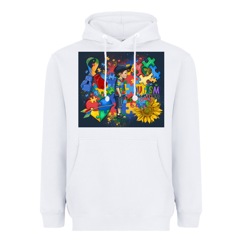 Autism Awareness Heavyweight Hoodie by MaliasSmallBusiness | Teevron