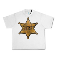 Lunar Rock sheriff star Urban Heavy Tee - BarkalooDesign