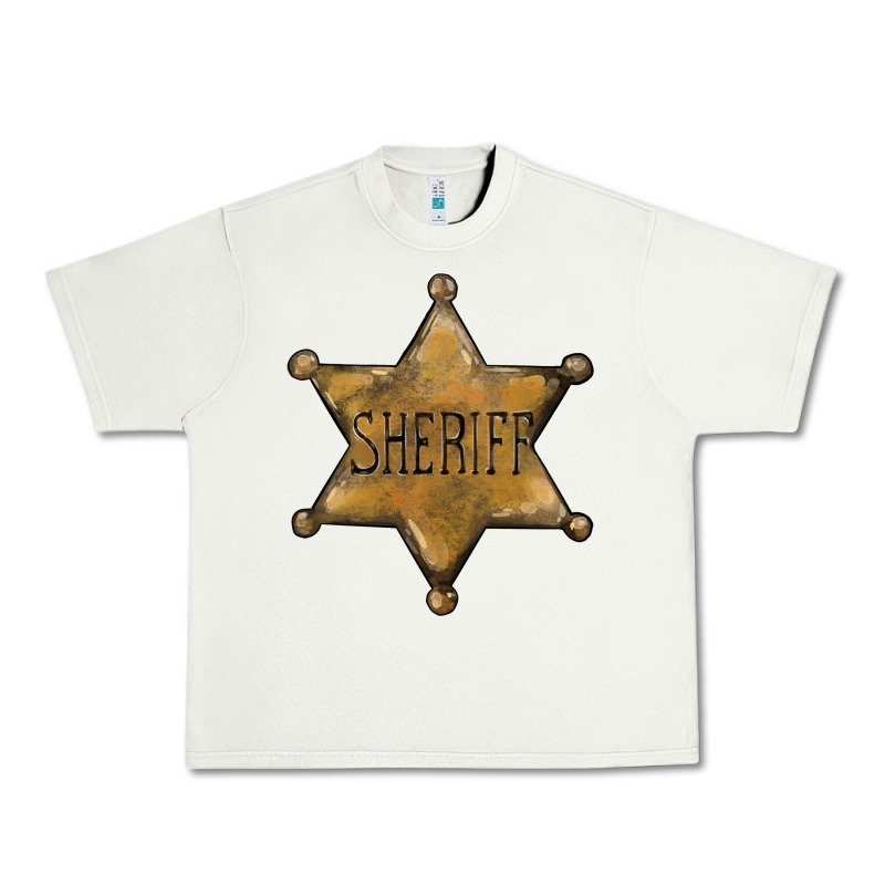 Sheriff Star Urban Heavy Tee by BarkalooDesign | Teevron