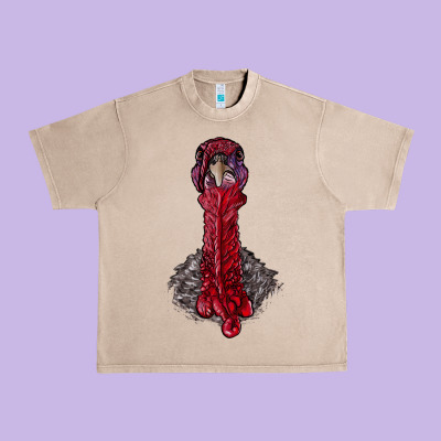 Gobble Head Urban Heavy Tee Designed By Ranaportraitstore