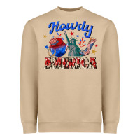 Mushroom howdy america western Heavyweight Sweatshirt - texasbilliewilder