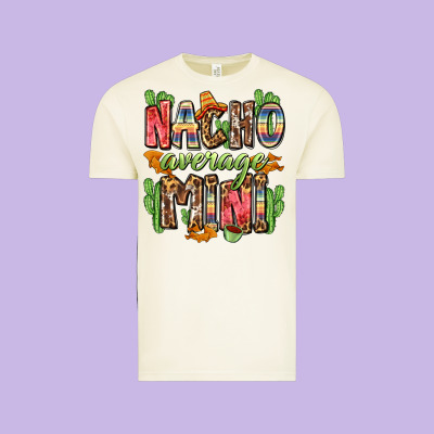 Nacho Average Mini Vintage Tee Designed By Zillion Design Studio