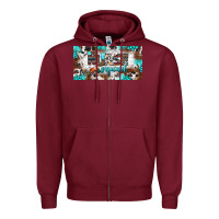 Burgundy nurse squad license plate Zipper Hoodie - BundleAndBundleShop
