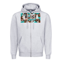 Heather Grey nurse squad license plate Zipper Hoodie - BundleAndBundleShop