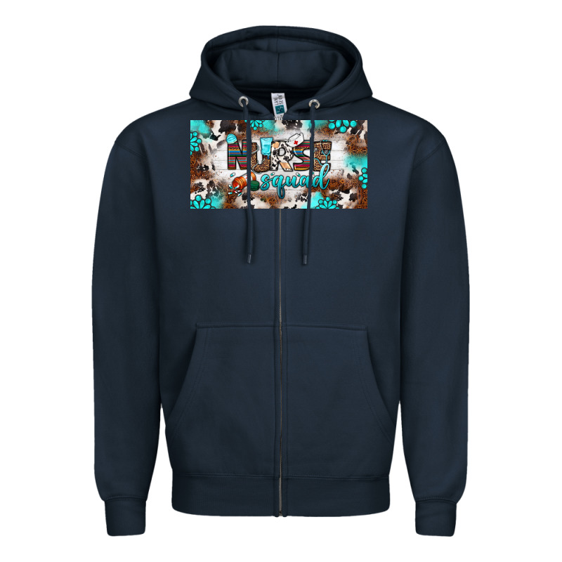 Nurse Squad License Plate Zipper Hoodie by BundleAndBundleShop | Teevron