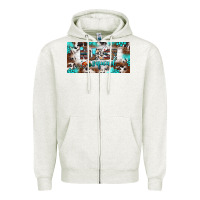 Oatmeal Heather nurse squad license plate Zipper Hoodie - BundleAndBundleShop
