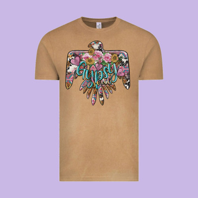 Gypsy Soul Thunderbird Vintage Tee Designed By Barkaloodesign