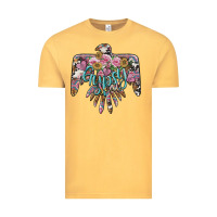 Vintage Mustard gypsy soul thunderbird Vintage Tee - BarkalooDesign