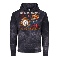 Cloud Black diamonds are a girls best friend baseball Vintage Hoodie - texasbilliewilder