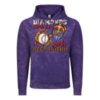 Cloud Purple diamonds are a girls best friend baseball Vintage Hoodie - texasbilliewilder