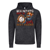 Vintage Black diamonds are a girls best friend baseball Vintage Hoodie - texasbilliewilder