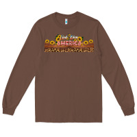Chestnut god bless america libbey cup Long Sleeve Tee - HRA Design Shop