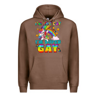 Chestnut LGBTQ I'm Not Gay I'm Super Gay Premium Hoodie - BundleAndBundleShop