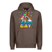 Coffee LGBTQ I'm Not Gay I'm Super Gay Premium Hoodie - BundleAndBundleShop