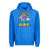 True Royal LGBTQ I'm Not Gay I'm Super Gay Premium Hoodie - BundleAndBundleShop