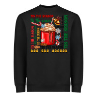 Black tis the season Heavyweight Sweatshirt - Zillion Design Studio