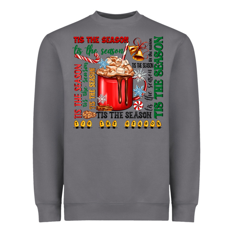Tis The Season Heavyweight Sweatshirt by Zillion Design Studio | Teevron