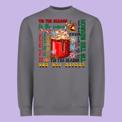 Tis The Season Heavyweight Sweatshirt Designed By Zillion Design Studio