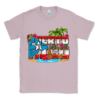 Lilac puerto rico and flowers with frog Classic Tee - AdoDesignShop