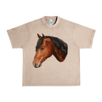 French Oak horse Urban Heavy Tee - RanaPortraitStore