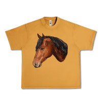 Peanut Butter horse Urban Heavy Tee - RanaPortraitStore