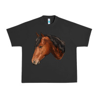 Pigment Black horse Urban Heavy Tee - RanaPortraitStore