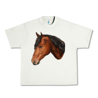 Pistachio horse Urban Heavy Tee - RanaPortraitStore