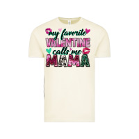 Vintage Arctic my favorite valentine calls me mama Vintage Tee - Zillion Design Studio