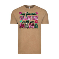 Vintage Coffee my favorite valentine calls me mama Vintage Tee - Zillion Design Studio