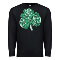 Black st patrick's day Premium Sweatshirt - MaliasSmallBusiness