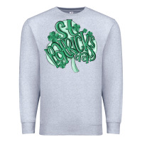 Heather Grey st patrick's day Premium Sweatshirt - MaliasSmallBusiness