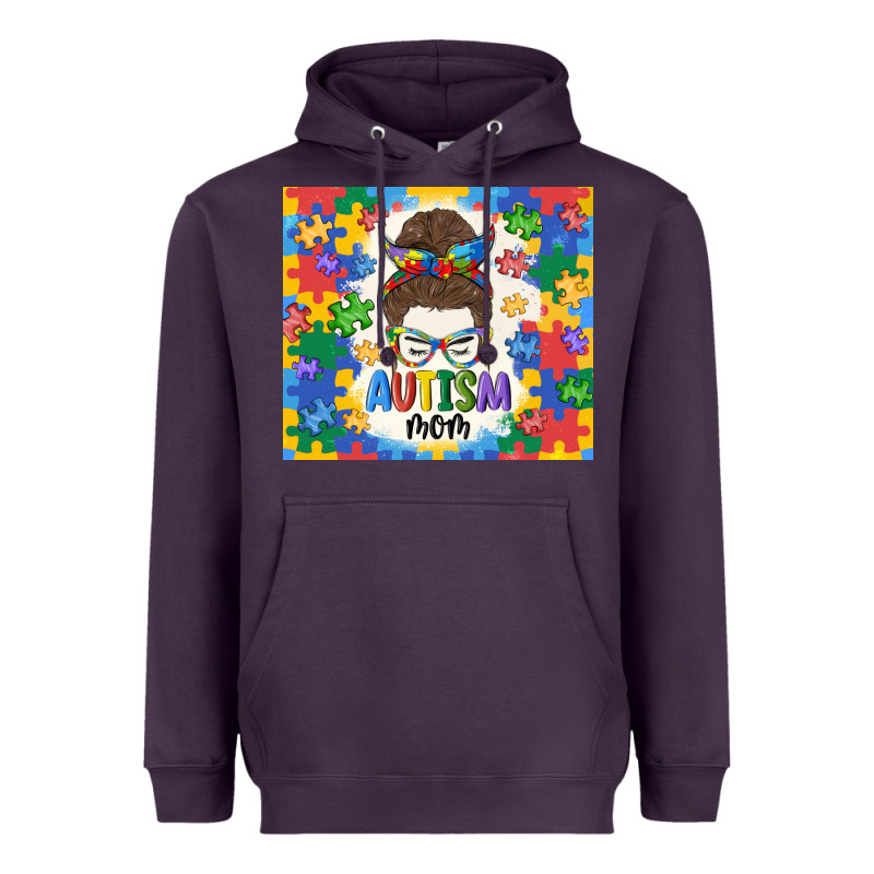 Autism Mom Heavyweight Hoodie by MaliasSmallBusiness | Teevron