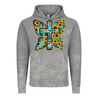 Cloud Rock faith sunflower cross Vintage Hoodie - Zillion Design Studio