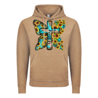 Vintage Coffee faith sunflower cross Vintage Hoodie - Zillion Design Studio