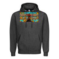 Charcoal Heather doberman with sunflowers license plate Zipper Hoodie - Artiststas