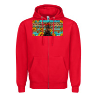 Red doberman with sunflowers license plate Zipper Hoodie - Artiststas