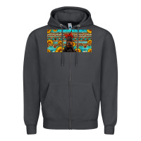 Smoke doberman with sunflowers license plate Zipper Hoodie - Artiststas