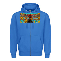 True Royal doberman with sunflowers license plate Zipper Hoodie - Artiststas