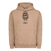 Pigment Burro Feminine Camouflage Patterned Mom Skull Urban Hoodie - Bettercallsaul