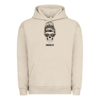 Pigment French Oak Feminine Camouflage Patterned Mom Skull Urban Hoodie - Bettercallsaul