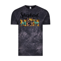 Cloud Black shepherd mom western Vintage Tee - RanaPortraitStore