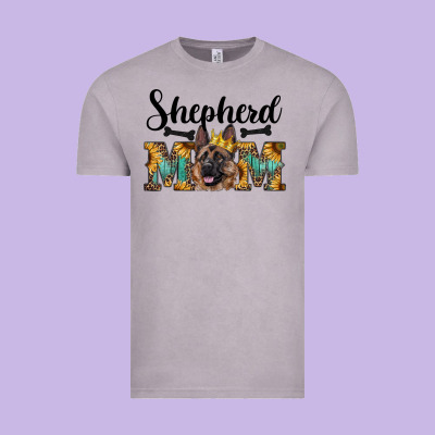 Shepherd Mom Western Vintage Tee Designed By Ranaportraitstore