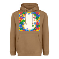 Toasted Coconut autism Heavyweight Hoodie - MaliasSmallBusiness