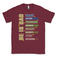 Burgundy bible verses Classic Tee - JahusDesignShop
